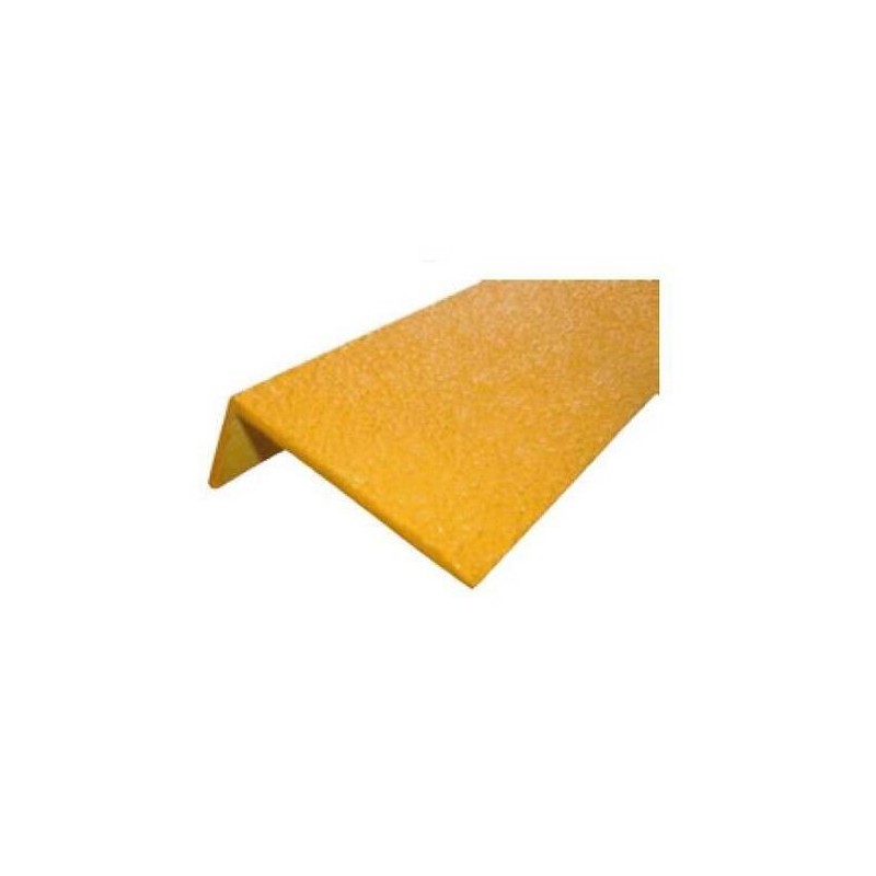 CANTONERA SEGURIDAD ANTIDESLIZANTE SAFETY EDGE 70 X 30 X 1.000 MM  AMARILLO