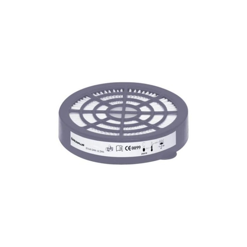 KIT DE 2 PREFILTROS P3 EN143 PARA FILTROS DE SEMI MASCARA JUPITER