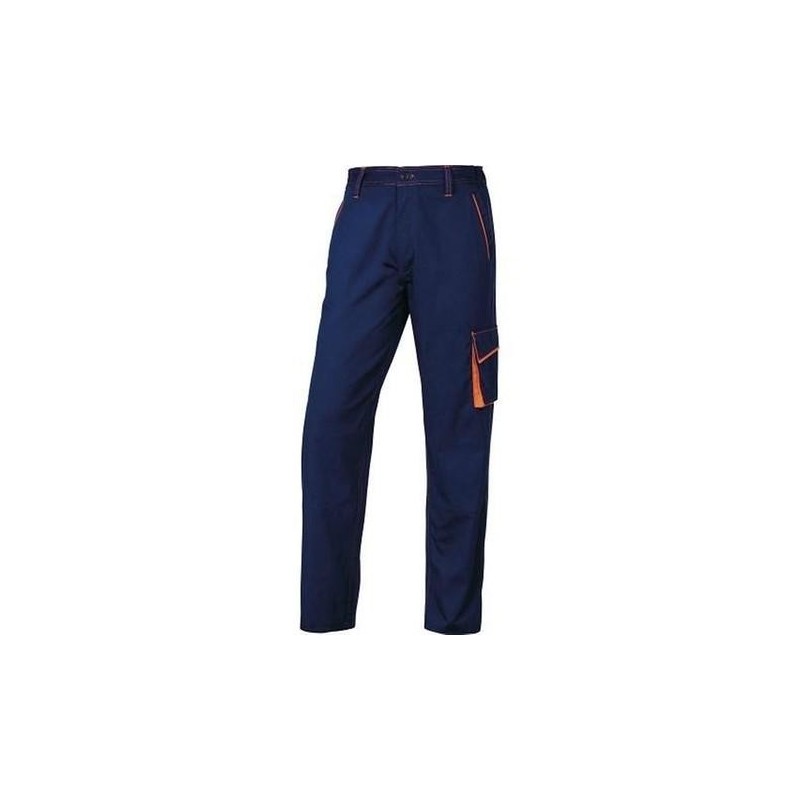 PANTALON PANOSTYLE TALLA XS MARINO NARANJA . .