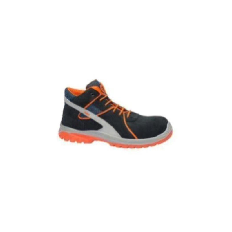 BOTA PENTATHLON S1P TALLA 47 MARINO NARANJA