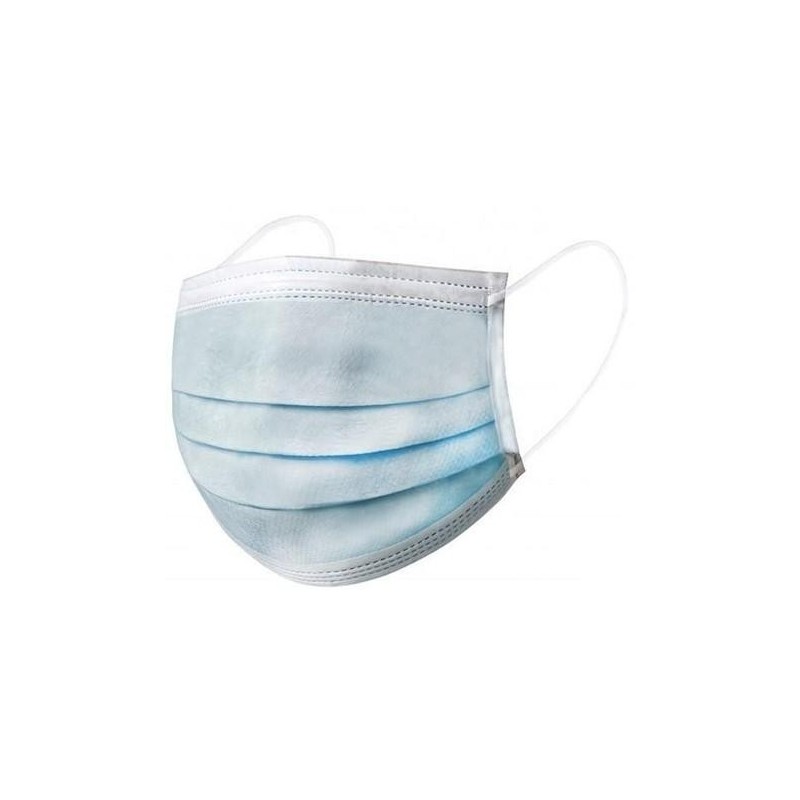 MASCARILLA FACIAL QUIRÚRGICA TIPO II - EN14683 CAJA 50 PIEZAS