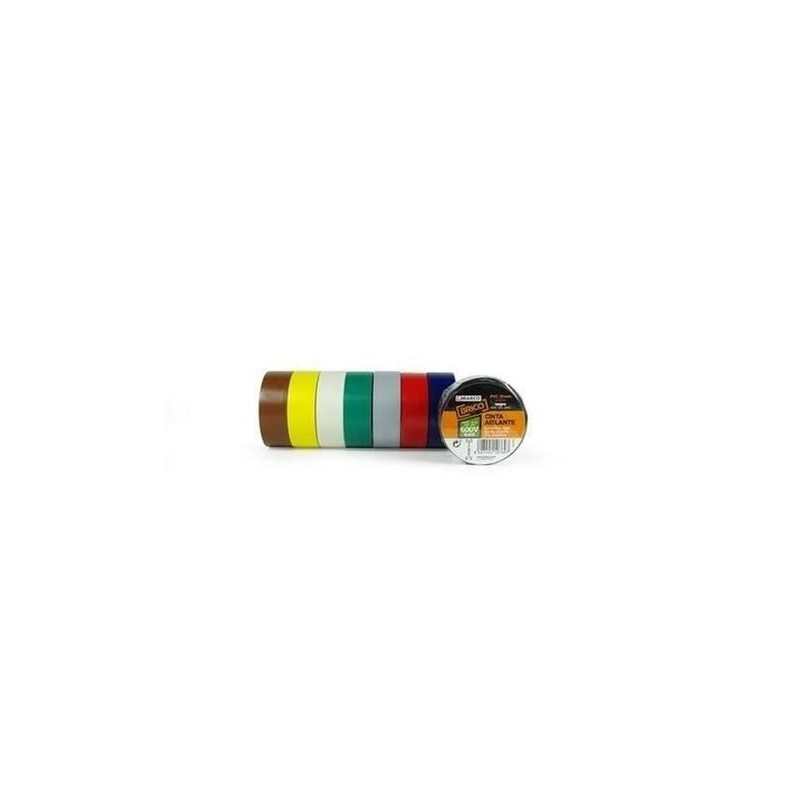 CINTA AISLANTE GRIS 25MM - 25MTS