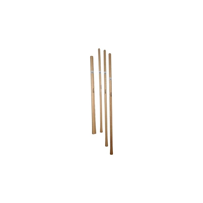 MANGO AZADA MADERA BARNIZADO 1,40M X 25/35 MM