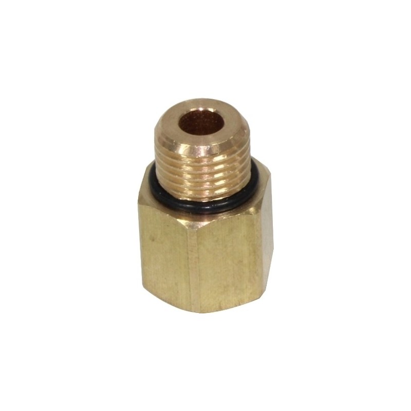 TERMINAL ALTA PRESIÓN LATÓN 1/4XM14X1,5PARA CONVERTIR CONEXIÓN DE PISTOLA 66106 A ROSCA EUROPEA