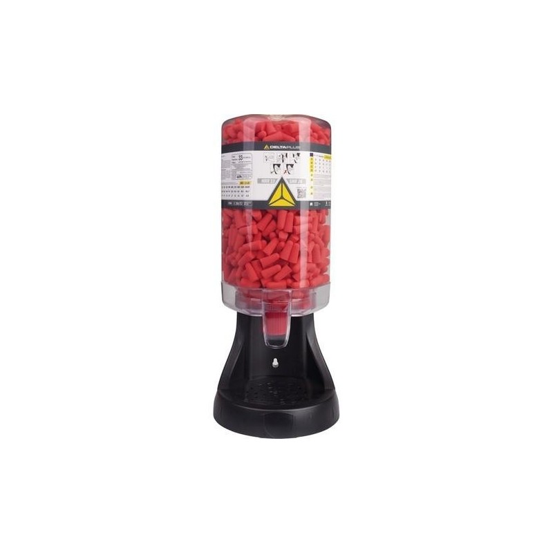 DISPENSADOR TAPONES AUDITIVOS CONIC CON 500 PARES