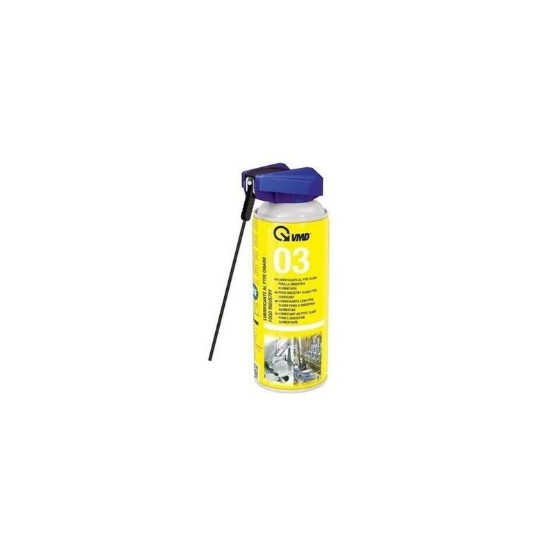 LUBRIFICANTE AL PTFE CLARO USO ALIMENTARIO 400ML