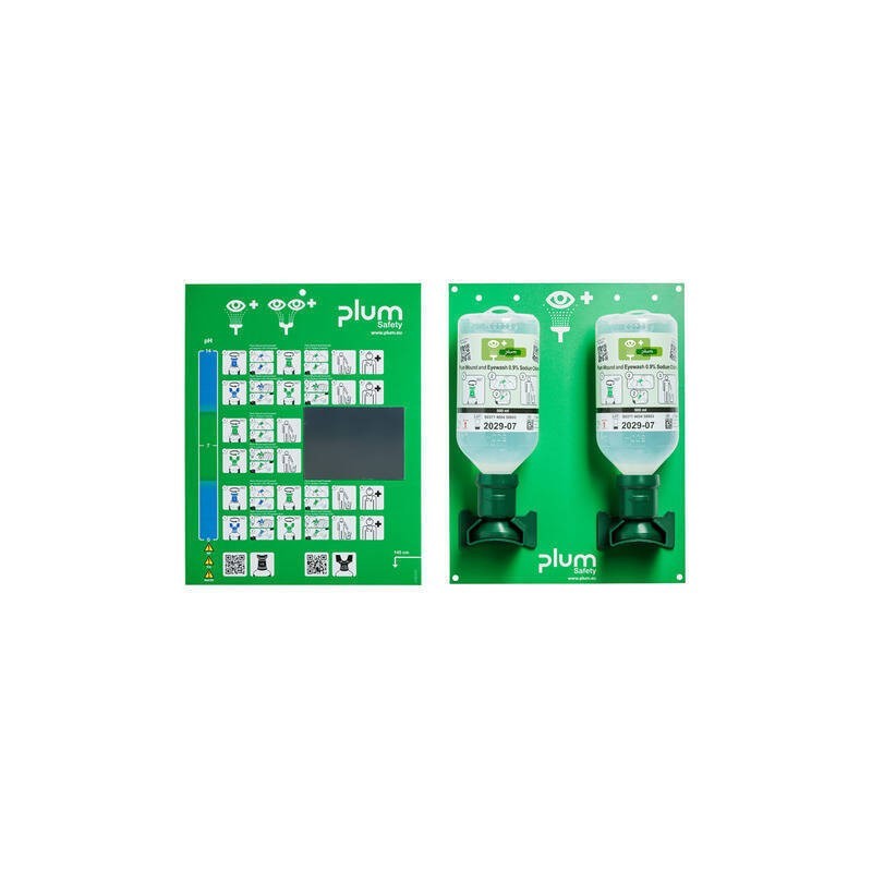 ESTACION DOBLE PARED 2 BOTELLAS 500ML LAVAOJOS