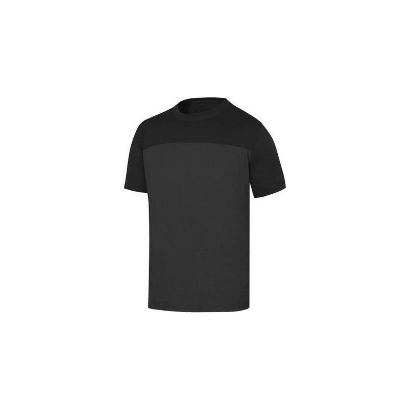 CAMISETA GENOA 2 100% ALGODÓN GRIS / NEGRO