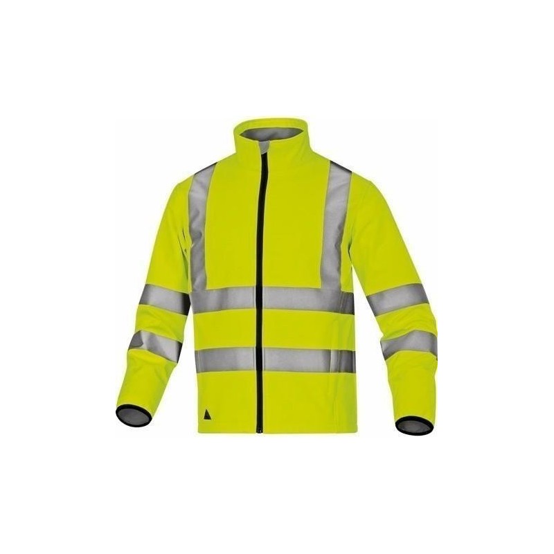 CHAQUETA LEGA SOFTSHELL ALTA VISIBILIDAD AMARILLO