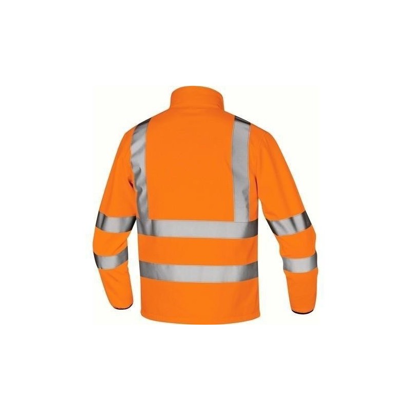 CHAQUETA LEGA SOFTSHELL ALTA VISIBILIDAD NARANJA