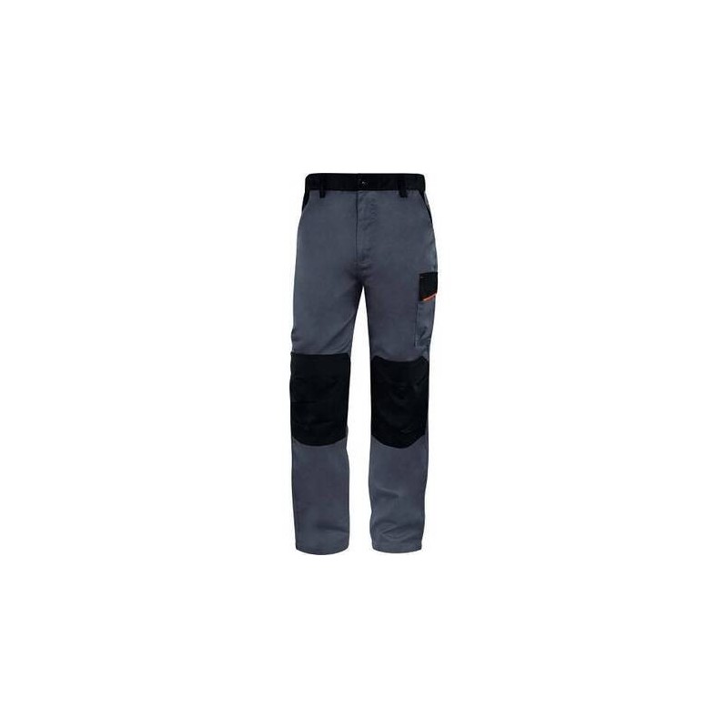 PANTALÓN MACH 1 GRIS-NARANJA