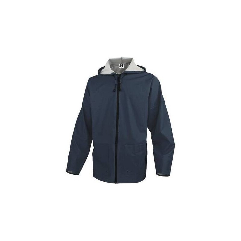 CHAQUETA LLUVIA POLIURETANO MARINO