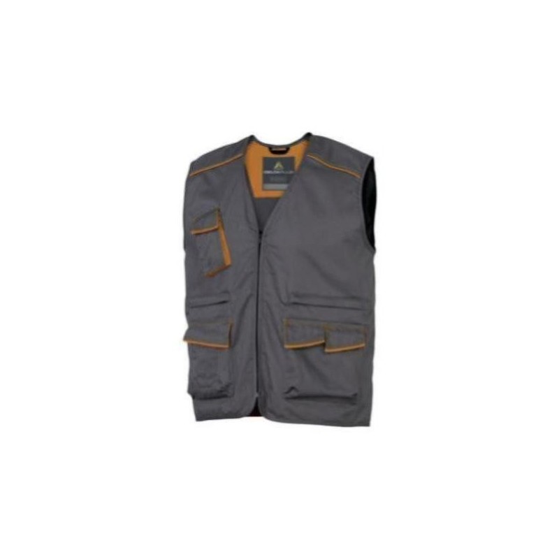 CHALECO PANOSTYLE GRIS NARANJA