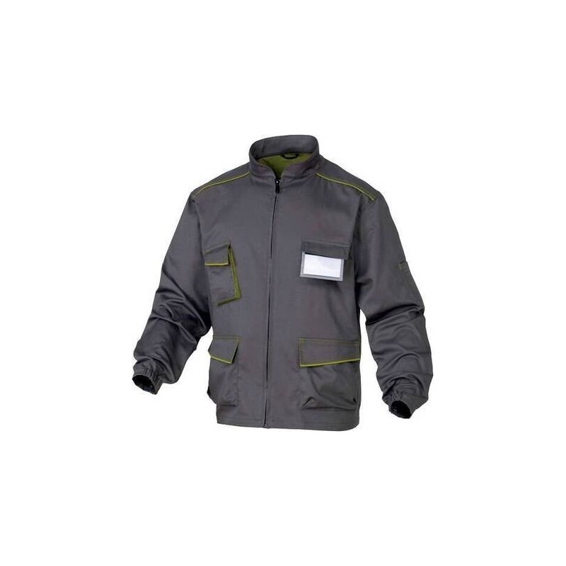 CHAQUETA PANOSTYLE GRIS VERDE . .