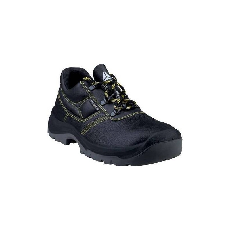 ZAPATO PIEL GRABADA S1+P NEGRO