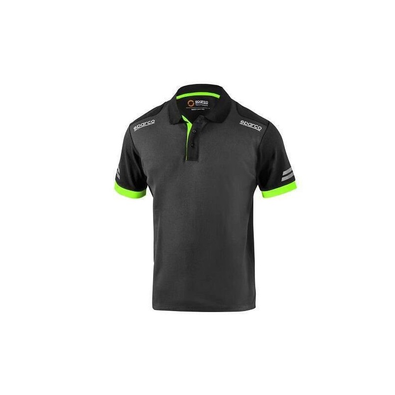 POLO TOLEDO ALGODÓN POLYESTER GRIS VERDE