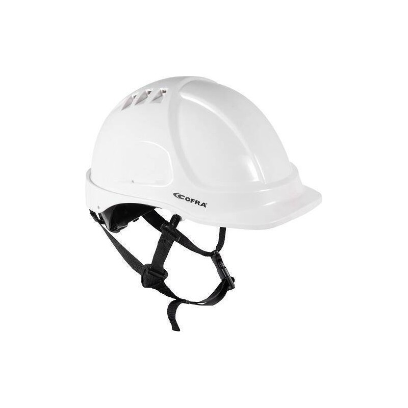 CASCO LITESS C/BARBUQUEJO C/RUEDA VENTILADO BLANCO