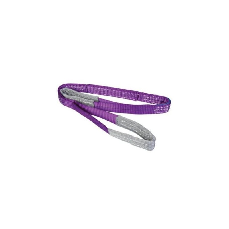 ESLINGA POLIESTER DOBLE BANDA 1000KGS 30MM 3MTS VIOLETA