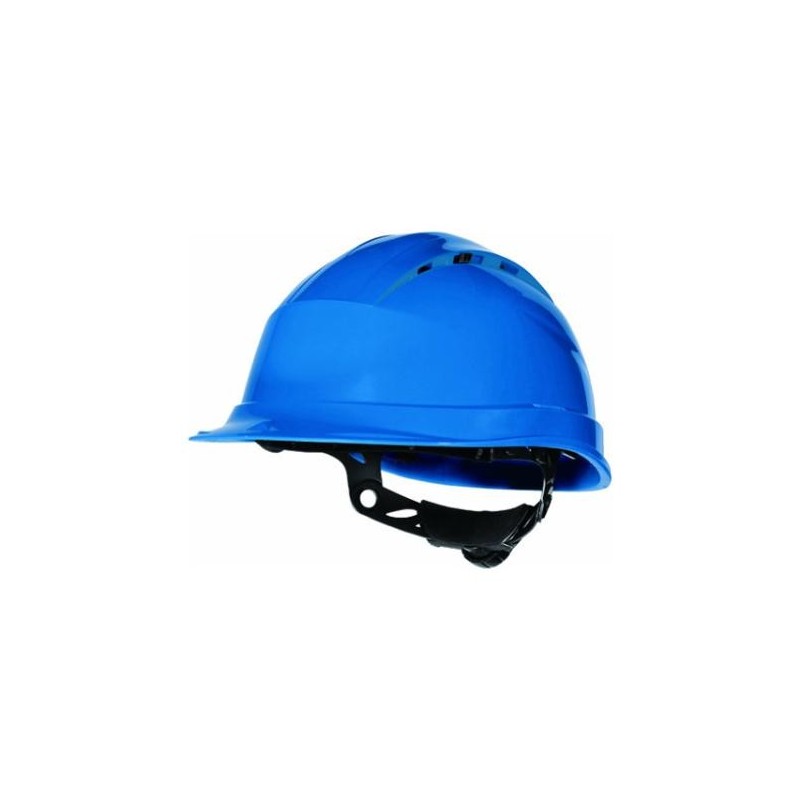 CASCO QUARTZ IV VENTILADO CON RUEDA EN397 AZULINA . .