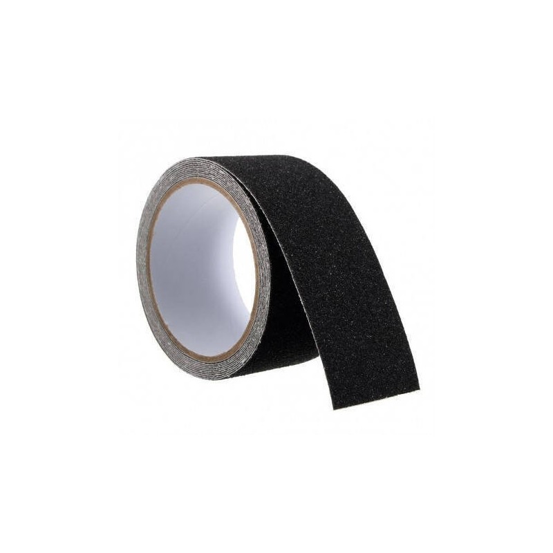 CINTA ANTIDESLIZANTE ADHESIVA NEGRA 50MM X 10MTS.