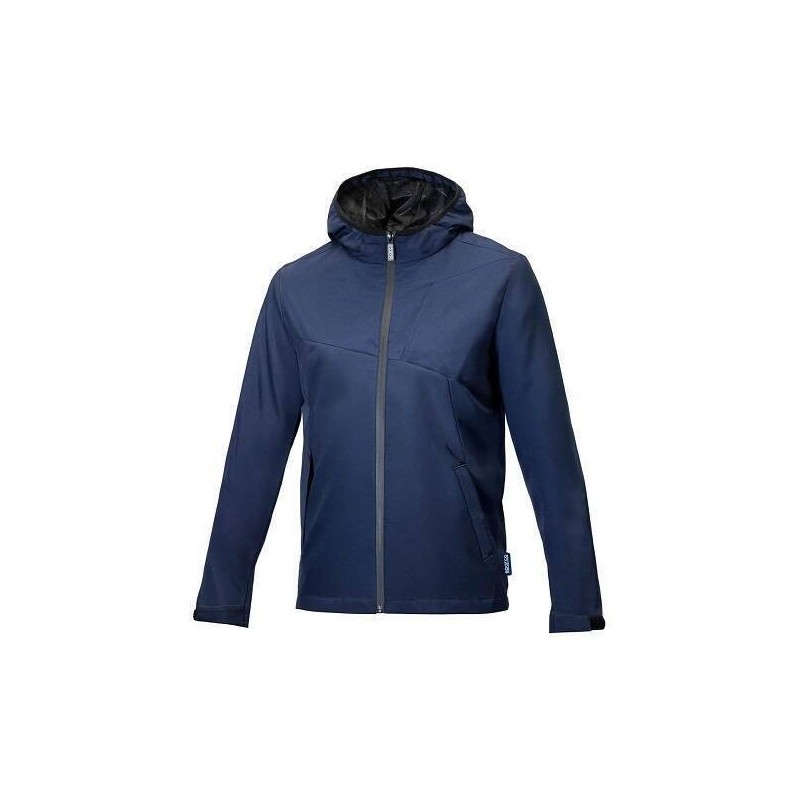 CHAQUETA ELBERT CORTAVIENTO IMPERMEABLE MARINO