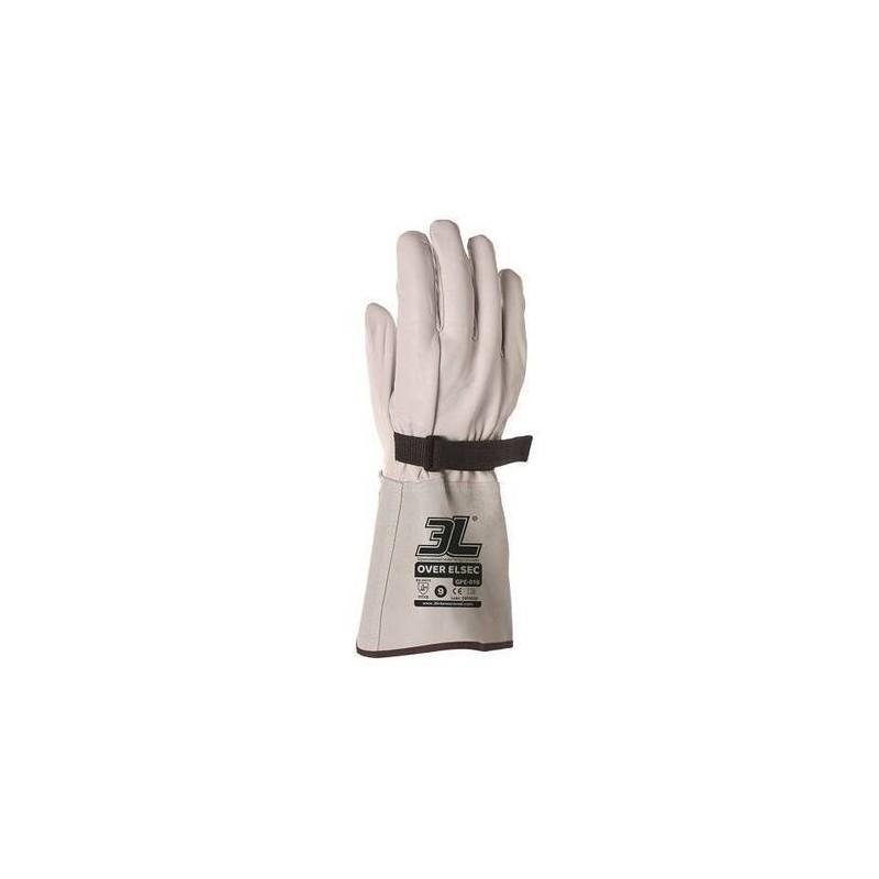 GUANTE PIEL FLOR PROTECCION EXTERIOR DIELECTRICO EN-388 TALLA 9PARA GUANTE DIELÉCTRICO CLASE 00