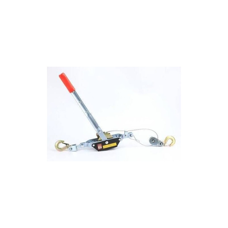 TECLE DE ARRASTRE CABLE DE ACERO 2 TONELADAS
