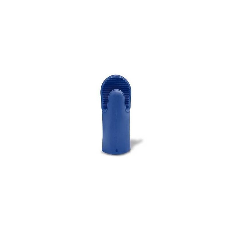 MANOPLA SILICONA AZUL 27 CM ANTIDESLIZANTE . .