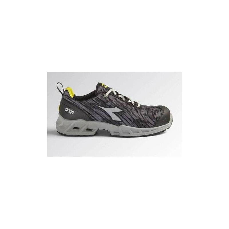ZAPATO SHARK STABLE IMPACT LOW S1PS FO SR SC ESD C2539 HONGO OSCURO / NEGRO