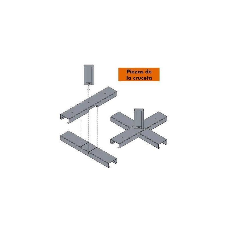 BASE CRUZ AUTOMONTABLE 50 X 50 CM