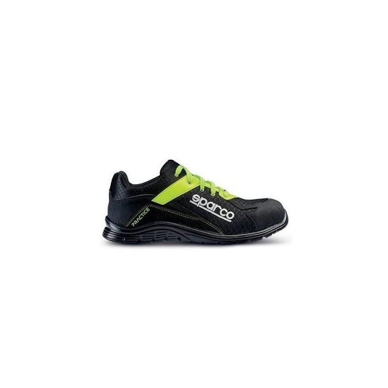 ZAPATO PRACTICE S1P TALLA 39 NEGRO-AMARILLO FLUOR