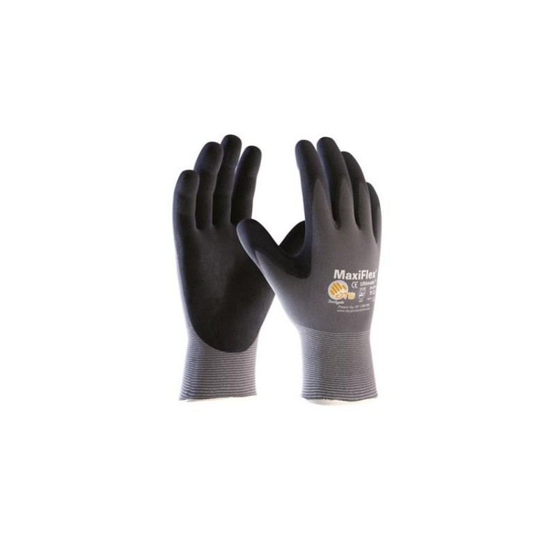 GUANTE MAXIFLEX DORSO AIREADO PU+NIT T-7