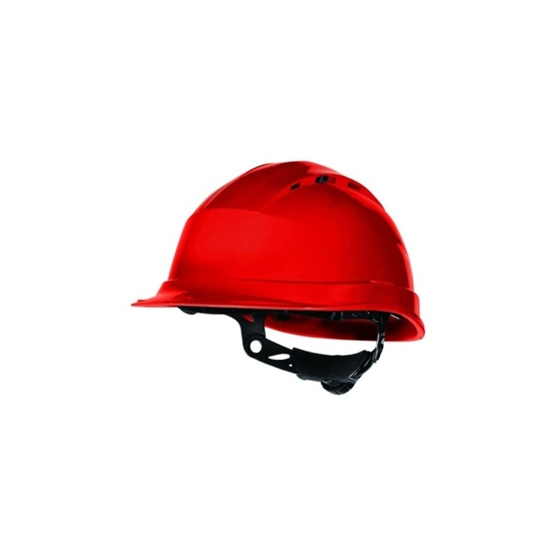 CASCO QUARTZ IV VENTILADO CON RUEDA EN397 ROJO . .