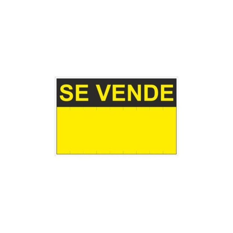 CARTEL PVC 70 X 45 SE VENDE