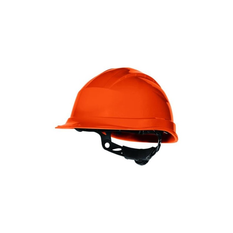 CASCO QUARTZ III AJUSTE CON RUEDA EN397 EN50365 NARANJA . .