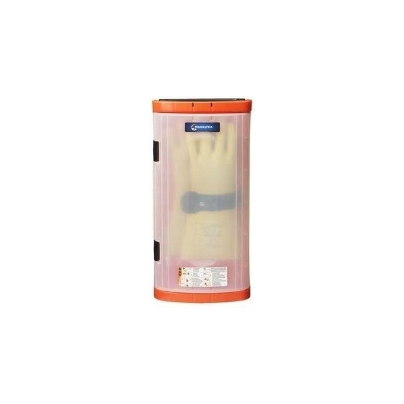 COFRE CON VENTANA PARA GUANTES AISLANTES