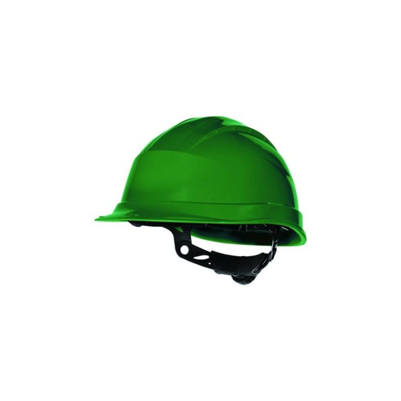 CASCO QUARTZ III AJUSTE CON RUEDA EN397 EN50365 VERDE . .