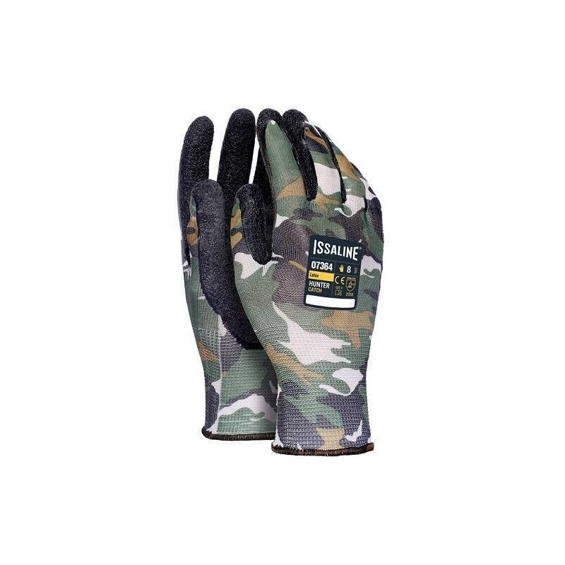 GUANTE HUNTER CATCH MIMETIZADO LATEX 2,1,1,1