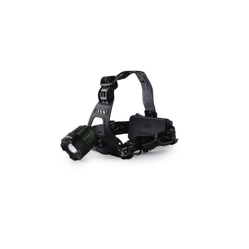 LINTERNA FRONTAL ZOOM LED 10W RECARGABLE 3 POSICIONES TME