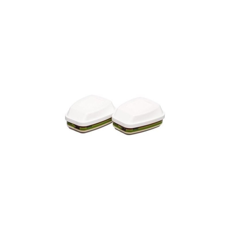 FILTRO A1B1E1K1P3R PARA SEMI MASCARA 6200 Y 6800 3M PACK 2 PIEZAS