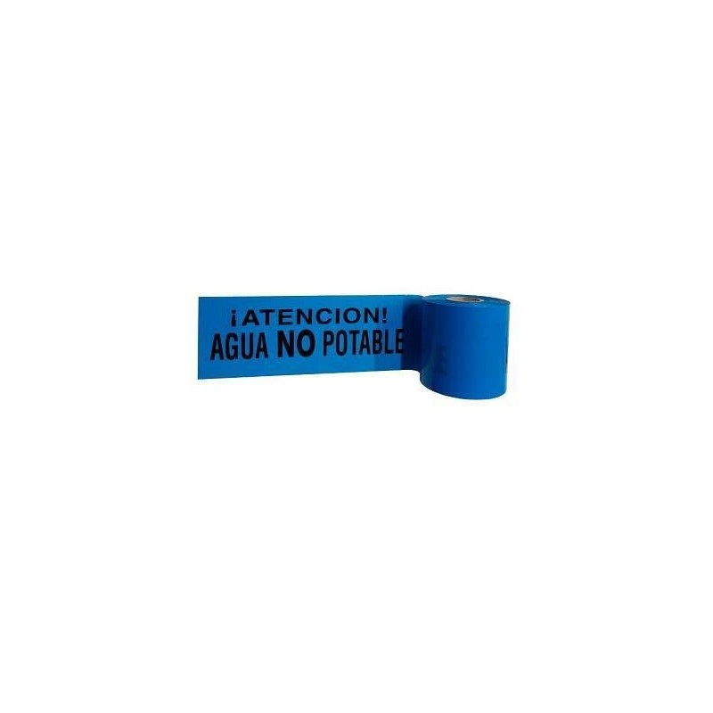 CINTA SEÑALIZACIÓN 150MM X 200MTS. TUBOS DE AGUA