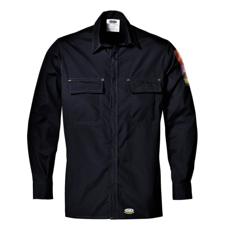 CAMISA MULTINORMA M/LARGA MARINOEN1149-5  EN ISO 11612  EN13034