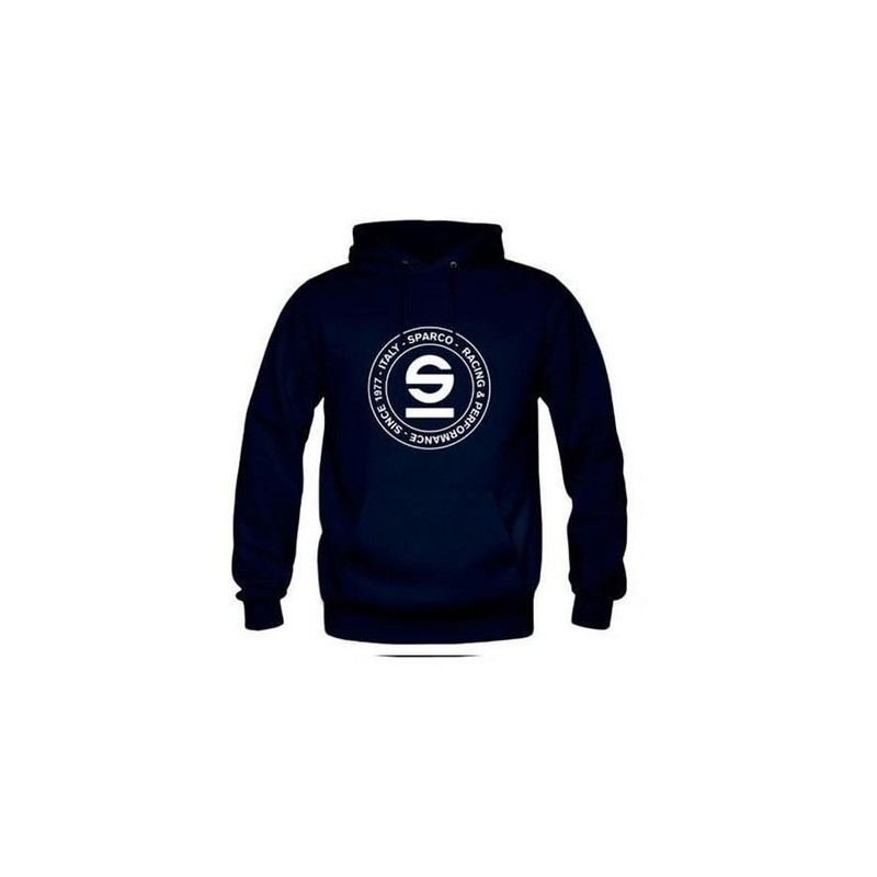 SUDADERA HOODIE PERFORMANCE MARINO