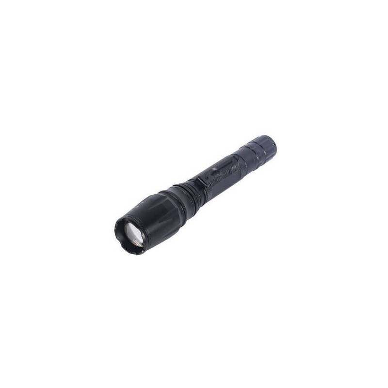 LINTERNA LED 10W ZOOM ALUMINIO RECARGABLE 7 POSICIONES TME
