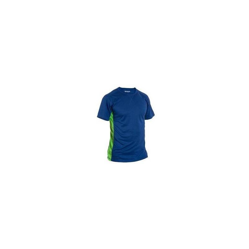 CAMISETA M/CORTA JET AZUL/VERDE