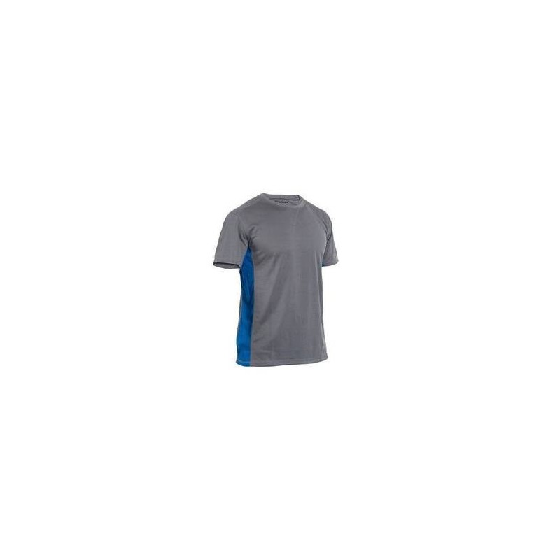 CAMISETA M/CORTA JET GRIS/AZUL ROYAL