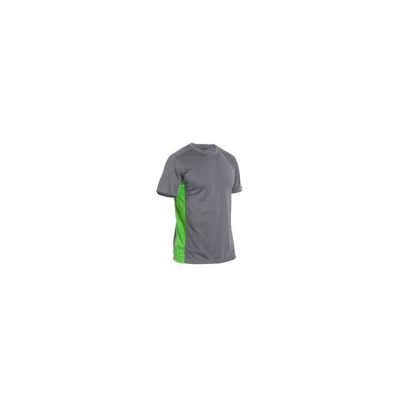 CAMISETA M/CORTA JET GRIS/VERDE