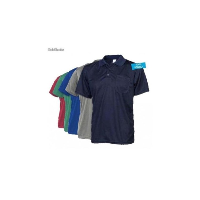 POLO M/C. 1BOLS. COOL AZULINA