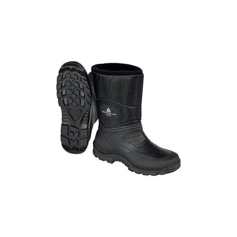 SEMIBOTAS FREEZE FORRADAS EN PVC NEGRO