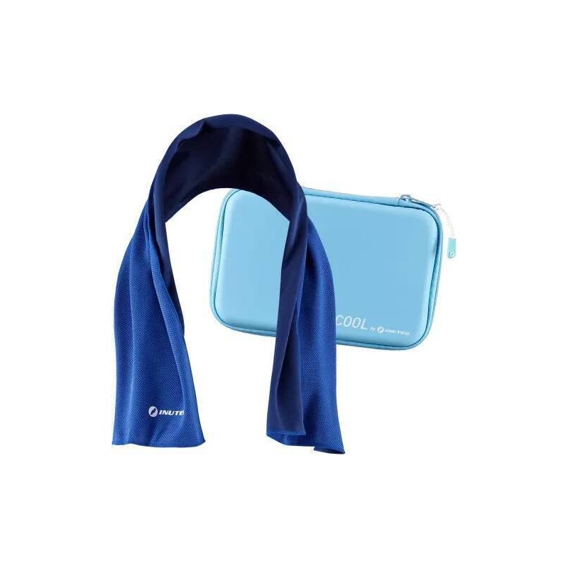 TOALLA REFRESCANTE EVAPORATIVA INUTEQ BODY COOLING TOWEL+ AZUL HIELO